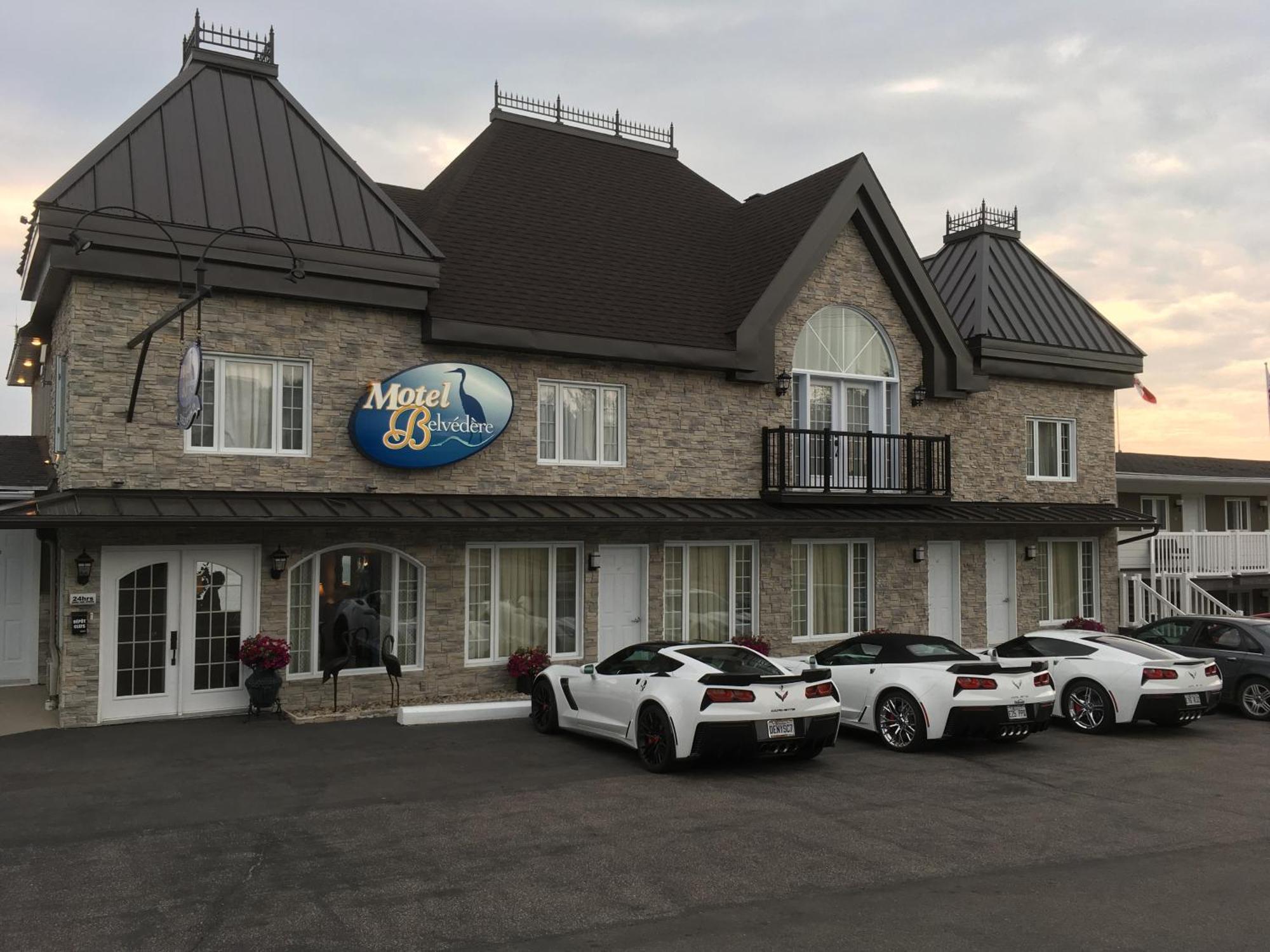 Motel Vue Belvedere Saint-Siméon Eksteriør bilde