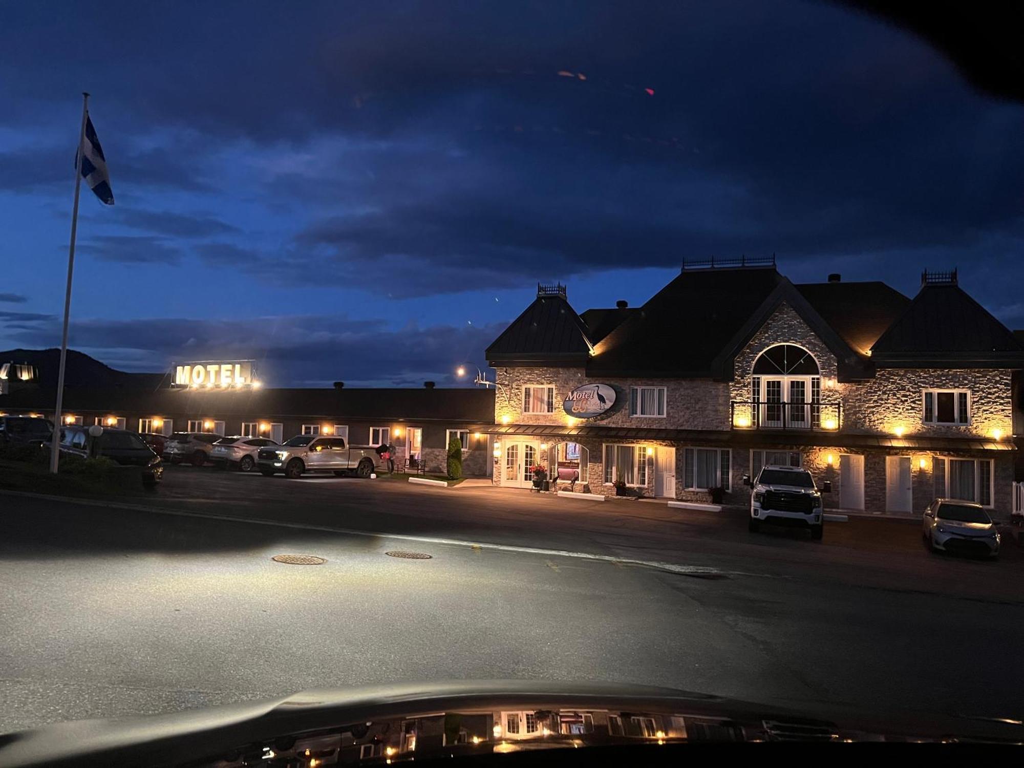 Motel Vue Belvedere Saint-Siméon Eksteriør bilde