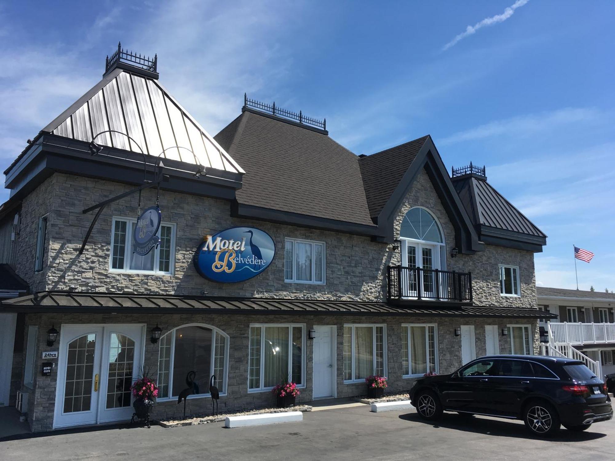 Motel Vue Belvedere Saint-Siméon Eksteriør bilde