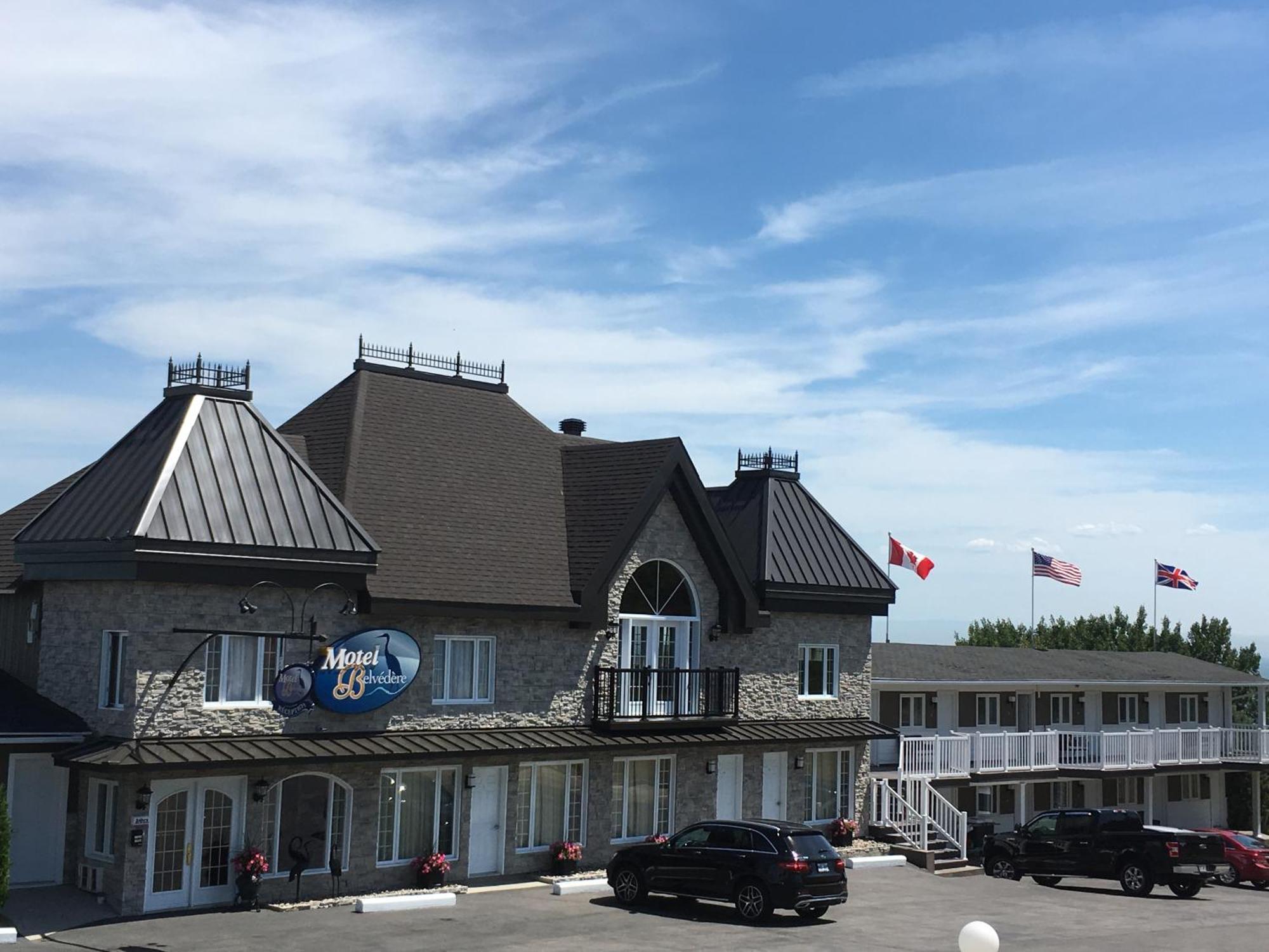 Motel Vue Belvedere Saint-Siméon Eksteriør bilde