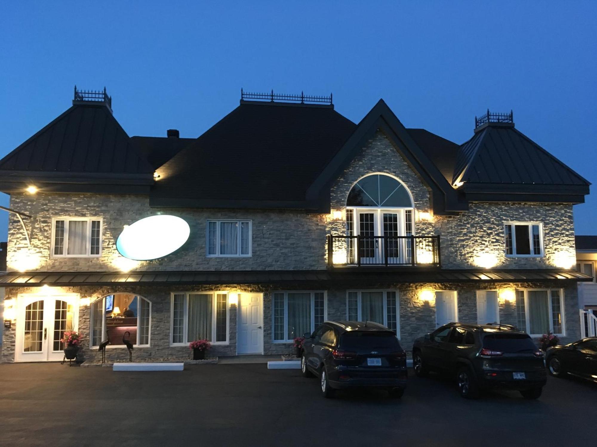 Motel Vue Belvedere Saint-Siméon Eksteriør bilde