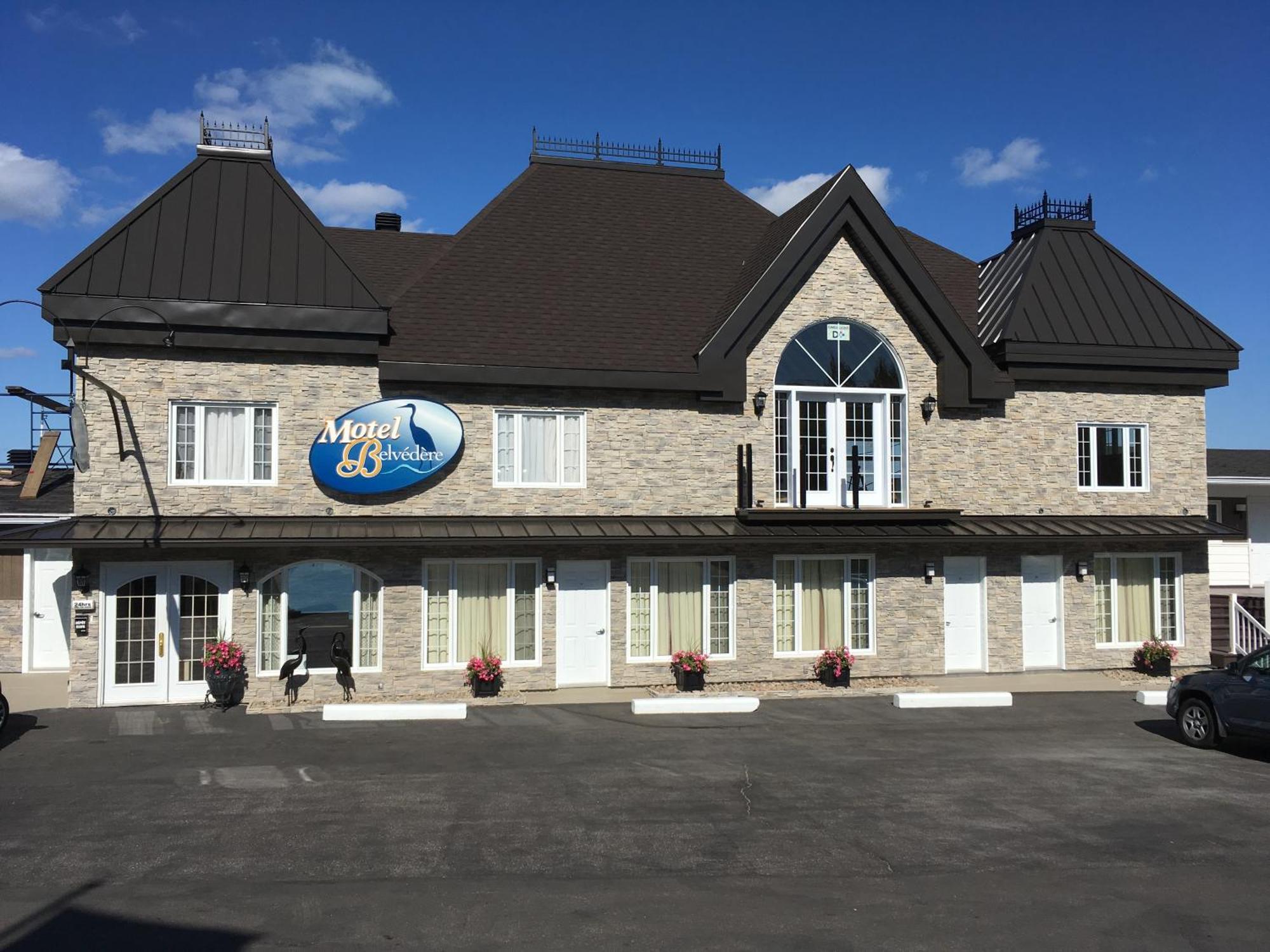 Motel Vue Belvedere Saint-Siméon Eksteriør bilde