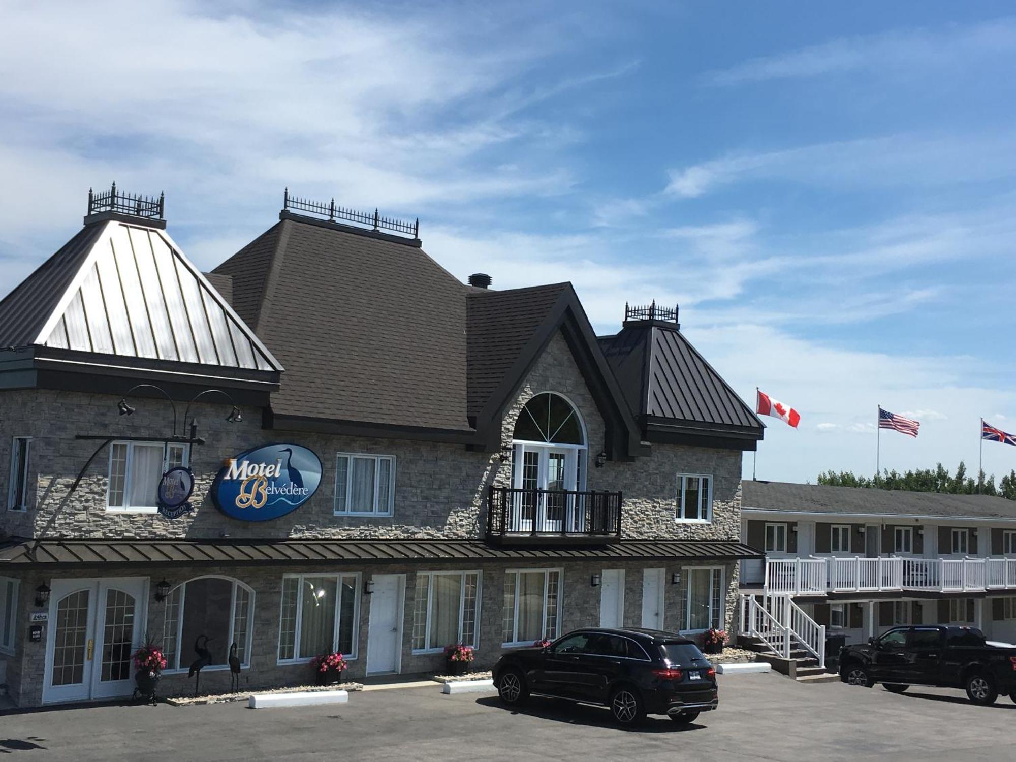 Motel Vue Belvedere Saint-Siméon Eksteriør bilde