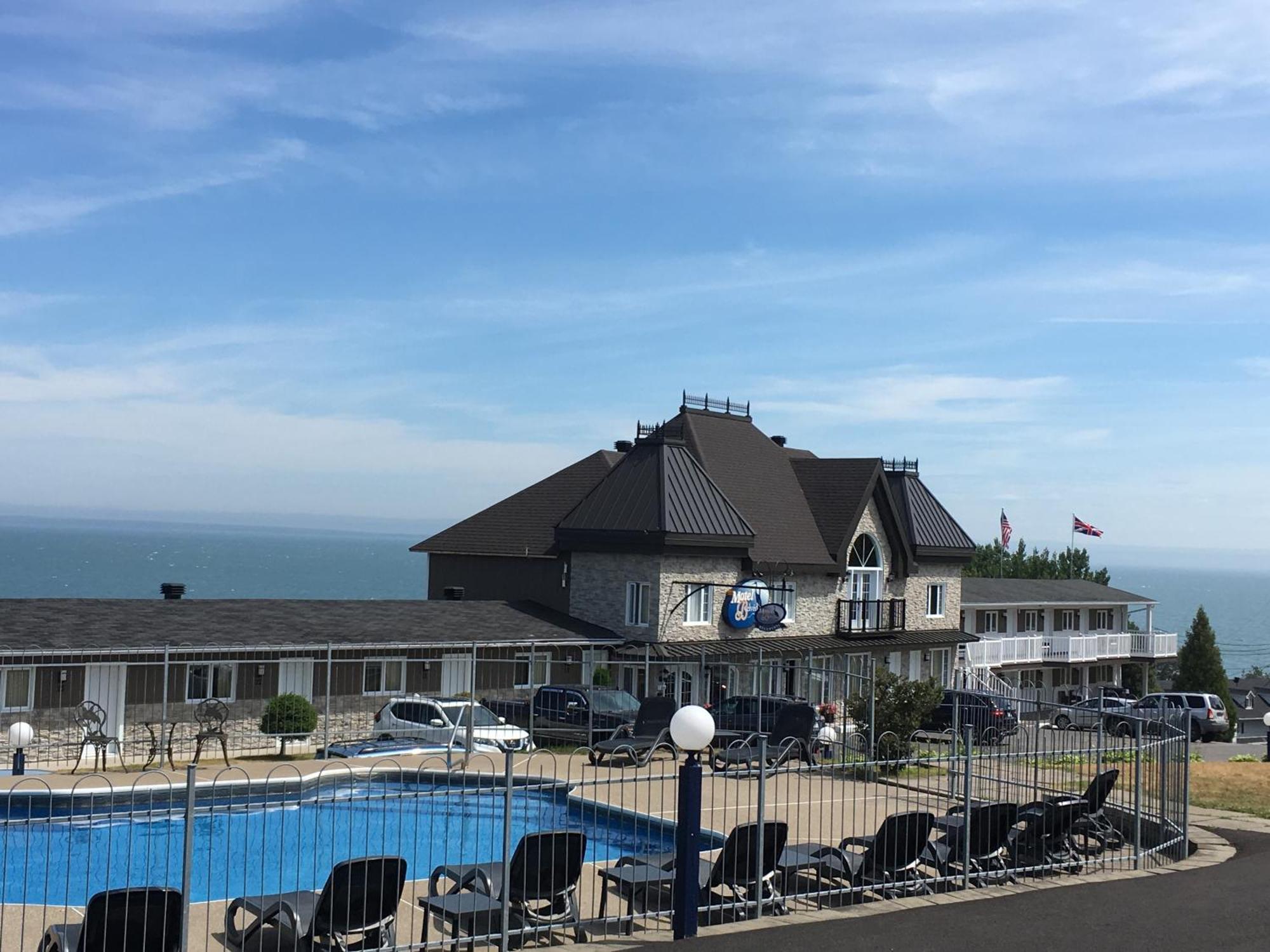 Motel Vue Belvedere Saint-Siméon Eksteriør bilde