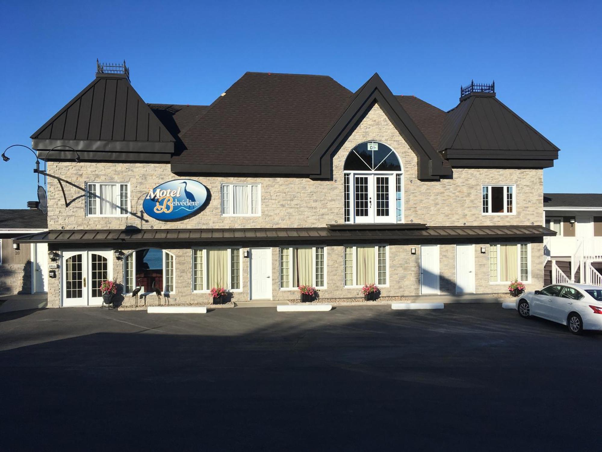 Motel Vue Belvedere Saint-Siméon Eksteriør bilde