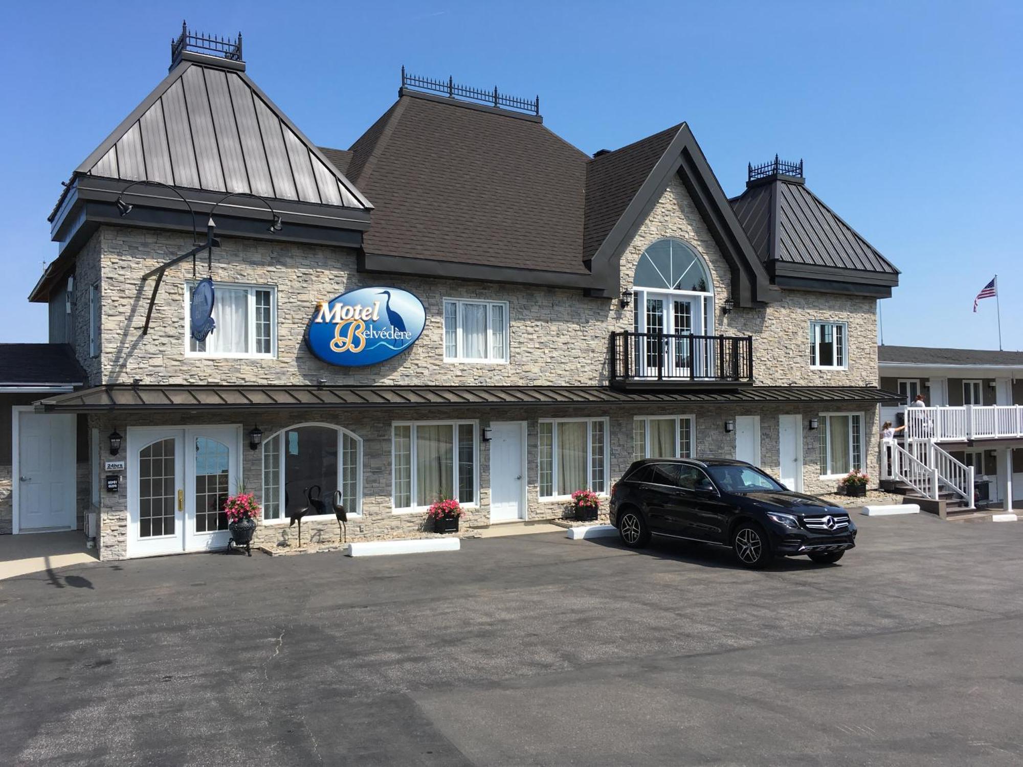Motel Vue Belvedere Saint-Siméon Eksteriør bilde